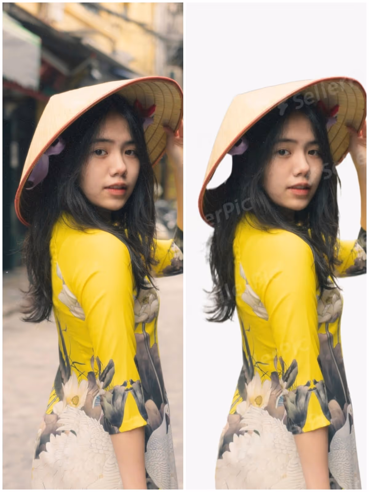 Before after seller pic